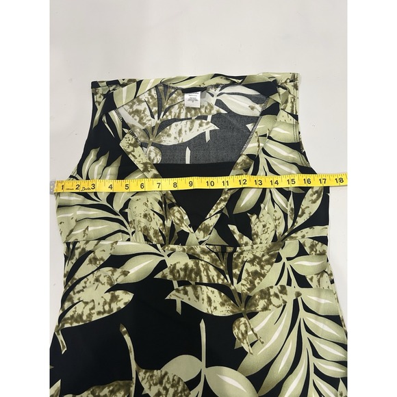 Vintage USA Deadstock Y2K Babydoll Top Size M Green Boho Fairy Grunge Whimsigoth - Picture 13 of 14